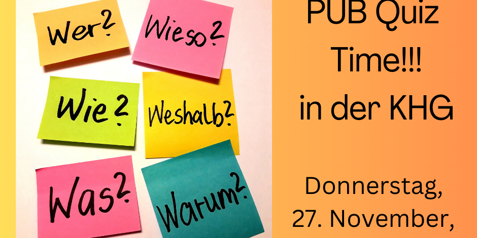 PUB Quiz Time!!!