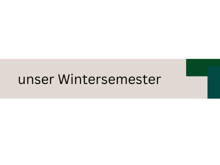 Unser Wintersemester kleiner
