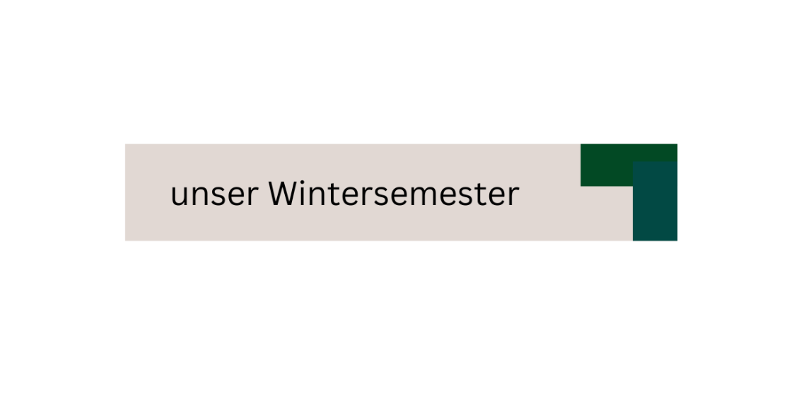 Unser Wintersemester kleiner